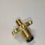 Brass Knob Gas Cylinder - Rubber Seat
